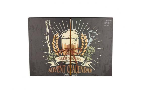 Adventskalender - Bier Socken 42-47   Adventskalender - Bier Socken 42-47