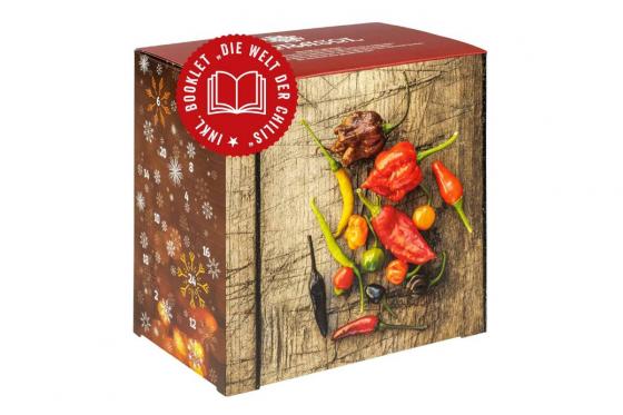 Chili Adventskalender - 24 scharfe Überraschungen  