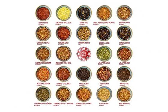 Chili Adventskalender - 24 scharfe Überraschungen 1 