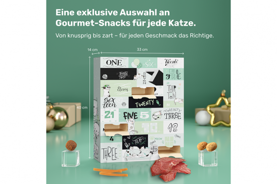 calendrier de l'Avent - Friandises pour chats 1 