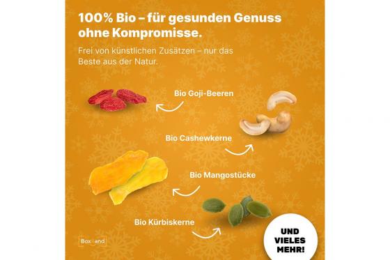 BIO Adventskalender - Früchte, Nüsse, Kerne 3 