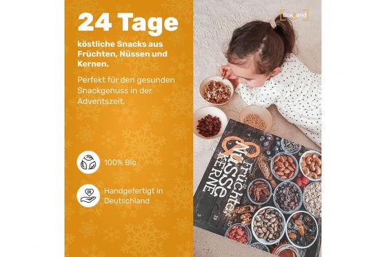 BIO Adventskalender - Früchte, Nüsse, Kerne 4 