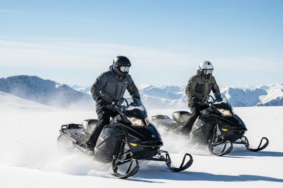 Snowmobile Fun für 2 - Schneeaction & Apéro | Titlis/Engelberg  