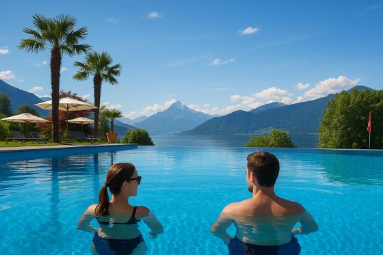 Wellnesstag am See für 2 - Day-Spa inkl. 3-Gang-Lunch  8 