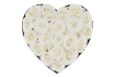 Flowerbox blanc - 20 roses éternelles 2