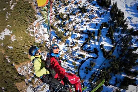 Vol en parapente biplace - à Villars-sur-Ollon avec photos et vidéos incluses, pour 1 personne 2 