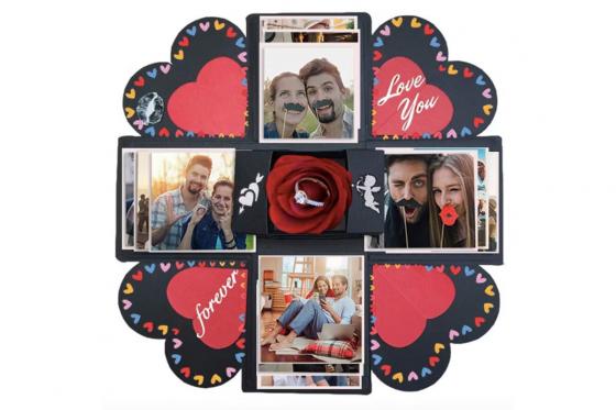 DIY Überraschungsbox - schwarz  