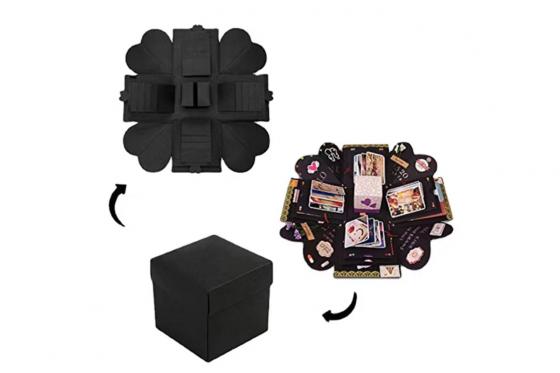 DIY Überraschungsbox - schwarz 2 