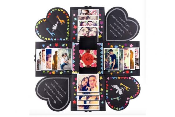 DIY Überraschungsbox - schwarz 4 