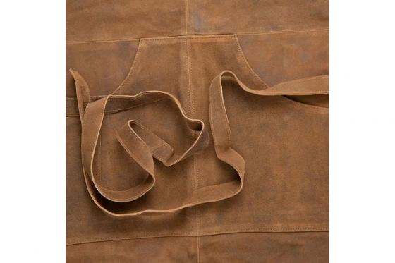 Personalisierbare Grillschürze - Leder 2 