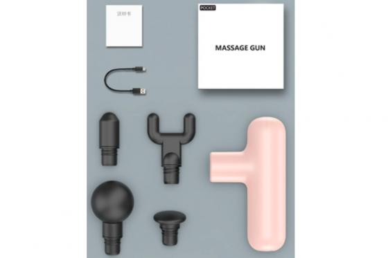 Mini pistolet de massage - Rose 3 