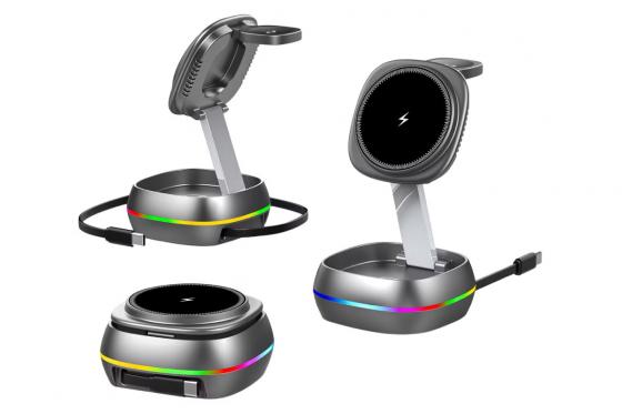 Chargeur sans fil - Gris 3 