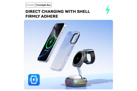 Chargeur sans fil - Gris 4 