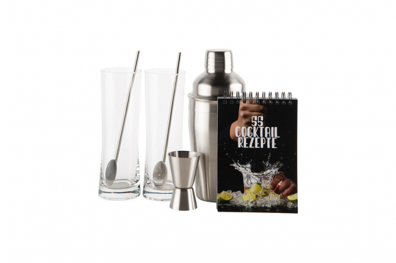 Coffret cadeau de cocktail - 7 pièces  