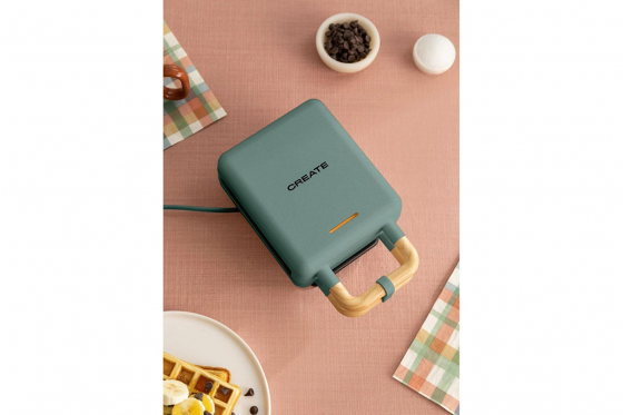 Gaufrier STONE 2 en 1 - 5 pièces – vert sauge 2 