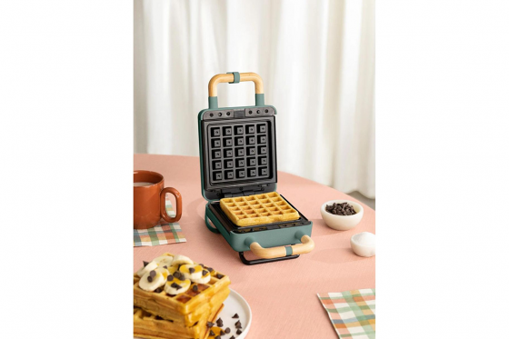 Gaufrier STONE 2 en 1 - 5 pièces – vert sauge 3 