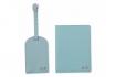 Set de voyage personnalisable - étui pour passeport, étiquette de bagage et organisateur de valise, bleu 1