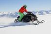 Snowmobile auf dem Titlis für 1 - 30min Schneeaction mit Apéro in Engelberg 