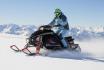 Snowmobile & Fondue für 1 - 30min Schneeaction auf dem Titlis in Engelberg 
