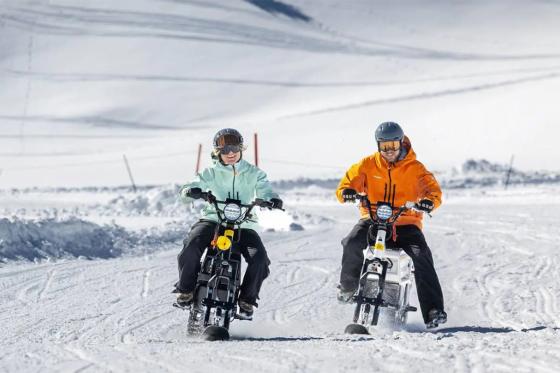 Snowmobile & Fondue für 1 - 30min Schneeaction auf dem Titlis in Engelberg 2 