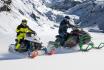 Snowmobile & Fondue für 2 - 30min Schneeaction auf dem Titlis in Engelberg 