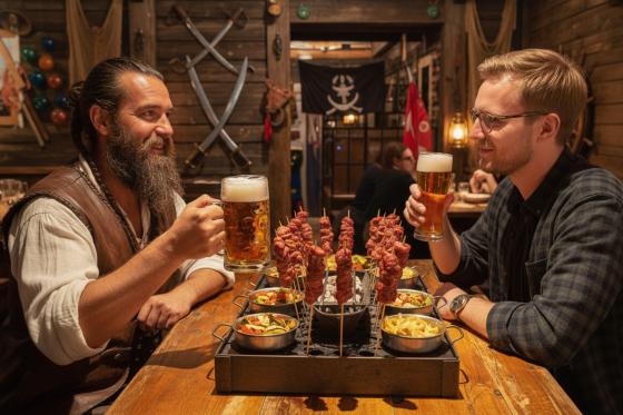 Grill-Dinner in Zürich für 2 - Piraten-Znacht inkl. 1 Flasche Prosecco 2 