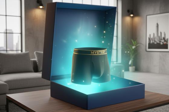 Boxer surprise - Abo de 12 mois - Chaque mois un nouveau boxer de marque livré 4 