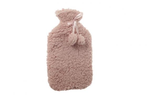 Bouillotte teddy & masque de sommeil - Rose 1 