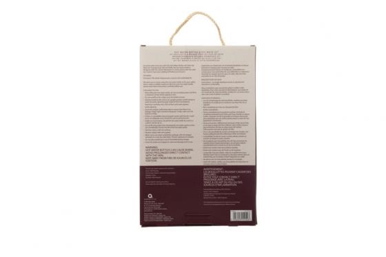 Bouillotte teddy & masque de sommeil - Rose 5 