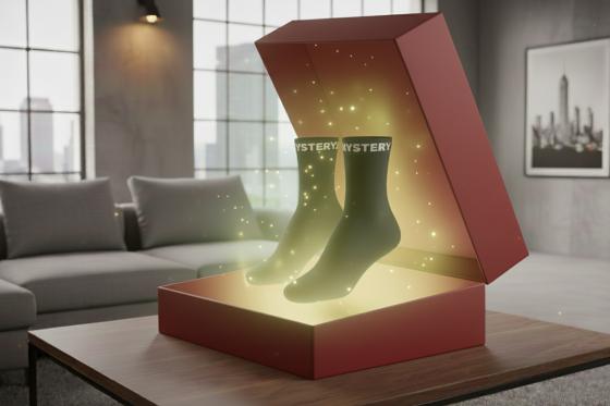 Sockenabo - 3 Monate - Jeden Monat ein neues Paar Markensocken nach Hause geliefert  