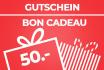 Wertgutschein CHF 50.- - Schenken leicht gemacht 