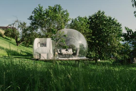Bubble Übernachtung - in Weggis für 2 Personen 5 