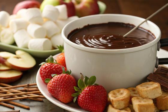 Fondue au chocolat & Bains - Détente et gourmandise à Saillon pour 2 personnes 1 