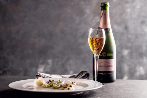 Champagner Gala - 10-Gang-Menü im Kochstudio David Geisser für 1 Person  