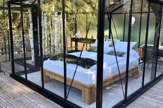 Séjour dans une maison de verre - 1 nuit détente et nature pour 2 personnes 8 