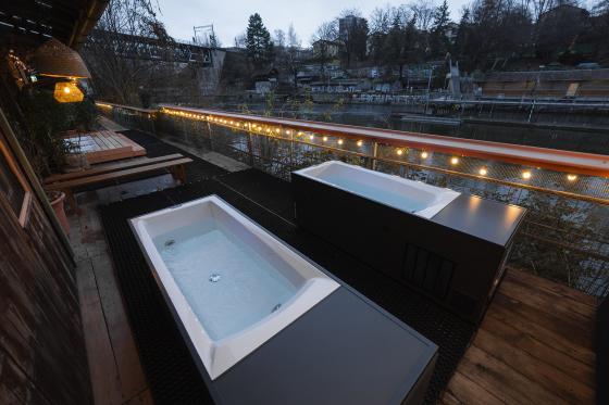 Social Sauna Village Stadt ZH für 2 - Zürichs einzigartiges Social Sauna- und Cold-Plunge-Erlebnis am Fluss 5 