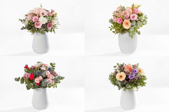 Blumenabo  - 4 Lieferungen 4 