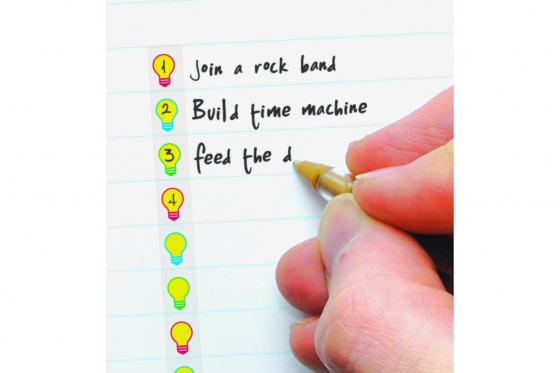 Ruban de texte - Pour les bonnes idées 1 