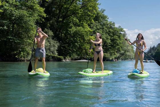 Stand Up Paddle (SUP) - Une journée sur l'Aar 1  Stand Up Paddle (SUP) - Une journée sur l'Aar 1