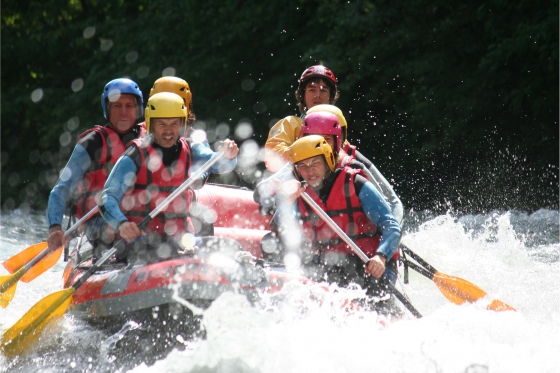 Rafting, 15 km de rivière - sur la Sarine 2 