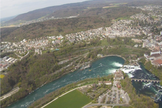 Rheinfall Helikoterflug - ab Balzers (LIE) für 2 Personen 2 