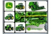 John Deere Machines - Magnet-Sets 