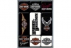 Set d'aimants - Harley Davidson 