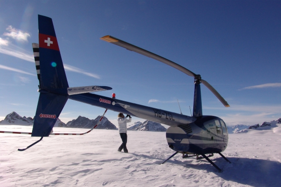 Glarner Alpen Helikopterflug - mit Gletscherlandung und Apéro | für 2 Personen 2 