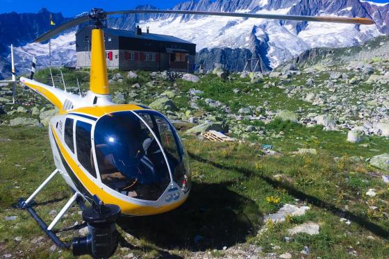 Helikopter-Weekend für 2 - mit Übernachtung, Dinner und Wellness  