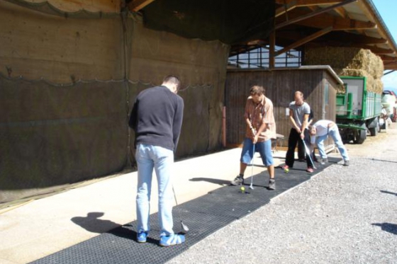 Swin Golf pour deux - Boissons incluses - à Tschugg 5 