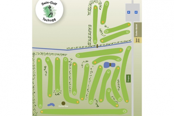 Swin Golf pour deux - Boissons incluses - à Tschugg 8 