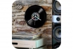 Horloge rétro vinyle - Time for Music 5