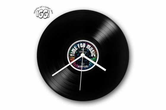 Horloge rétro vinyle - Time for Music 1 