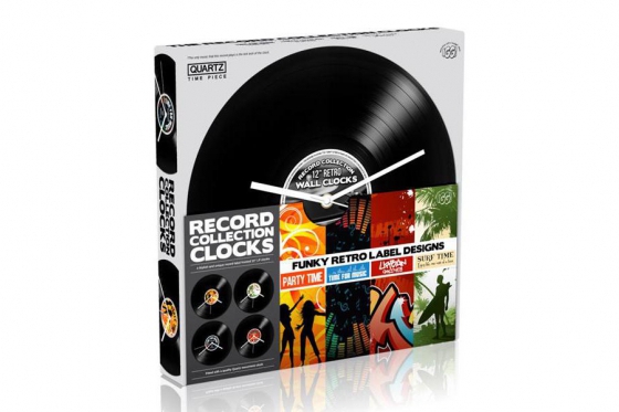 Horloge rétro vinyle - Time for Music 3 